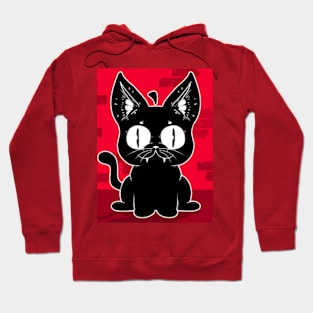 Back alley cat Hoodie